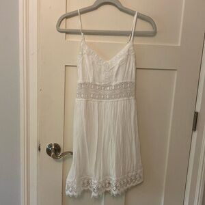 Abercrombie and Fitch sundress.Adjustable straps and cute lace detail